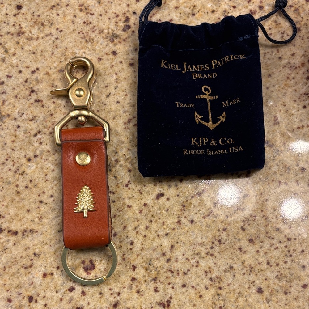 Kiel James Patrick KJP New England Pine Keychain